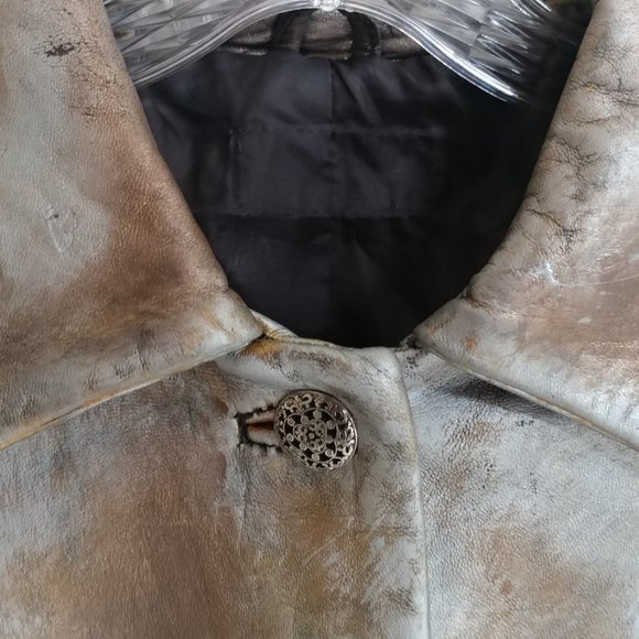 PIMPT One-of-a-Kind Leather Jacket (M) - Picture 3 of 5